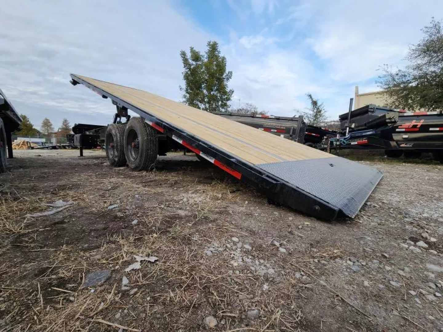 New 2026 Horizon Trailers FFT 26' X 102" X36" BP 10K Tilt Trailer