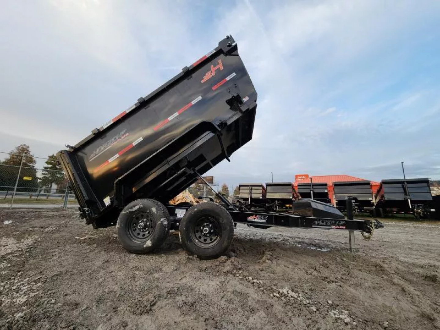 New 2026 Horizon Trailers HZ5 10'X60"X4' BP 5.2K Dump Trailer