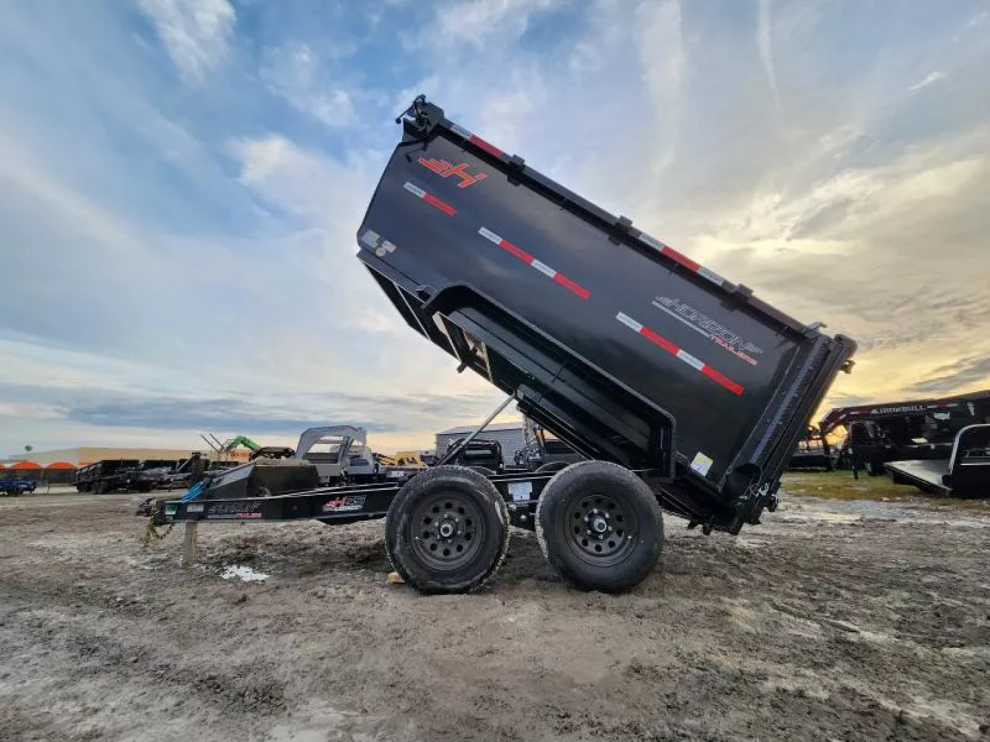 New 2026 Horizon Trailers HZ5 10'X60"X4' BP 5.2K Dump Trailer