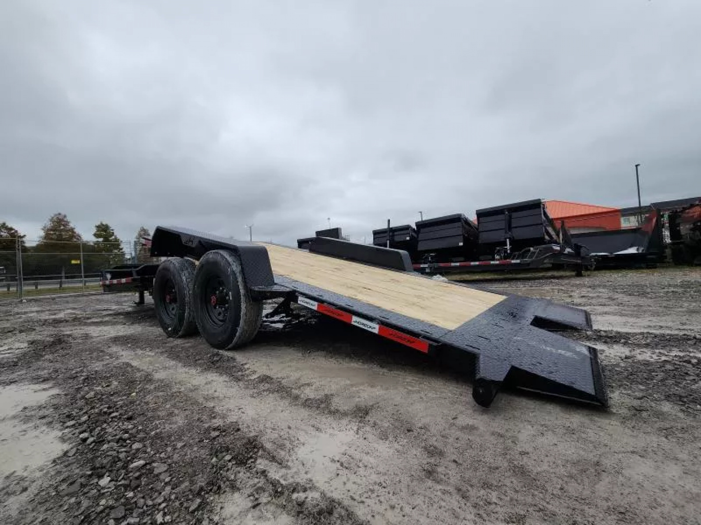 New 2026 Horizon Trailers ETZ 24'X83"X22" BP 8K Tilt Trailer