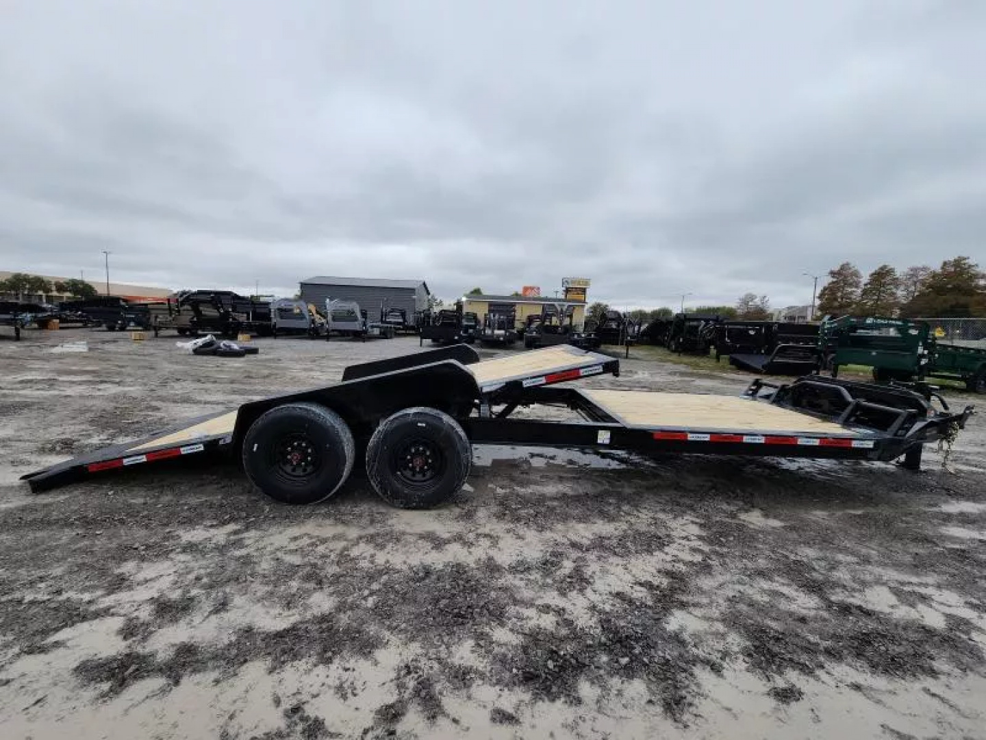 New 2026 Horizon Trailers ETZ 24'X83"X22" BP 8K Tilt Trailer
