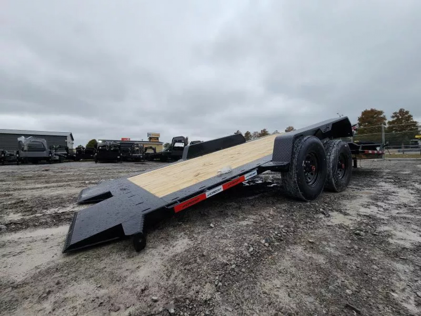 New 2026 Horizon Trailers ETZ 24'X83"X22" BP 8K Tilt Trailer