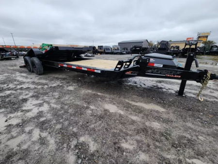 New 2026 Horizon Trailers ETZ 24'X83"X22" BP 8K Tilt Trailer