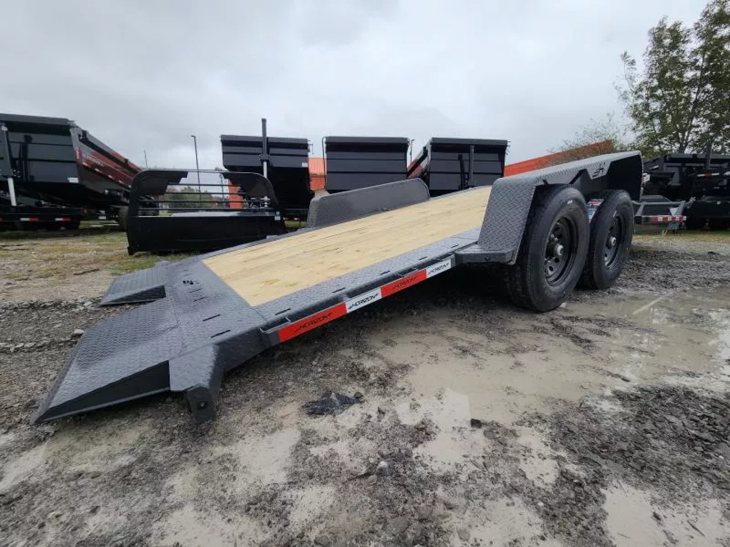 New 2026 Horizon Trailers ETZ 24'X83"X22" BP 8K Tilt Trailer