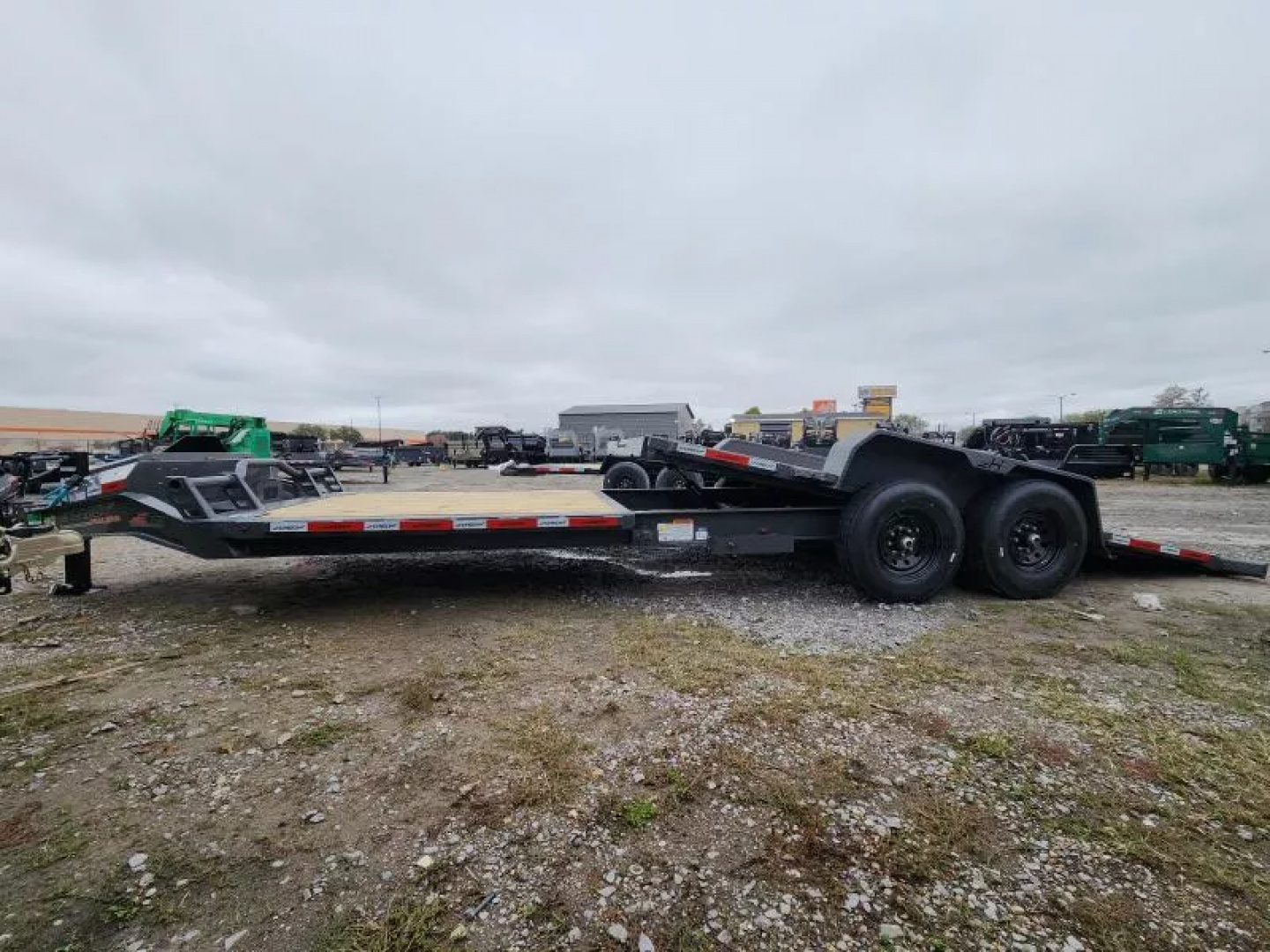 New 2026 Horizon Trailers ETZ 24'X83"X22" BP 8K Tilt Trailer