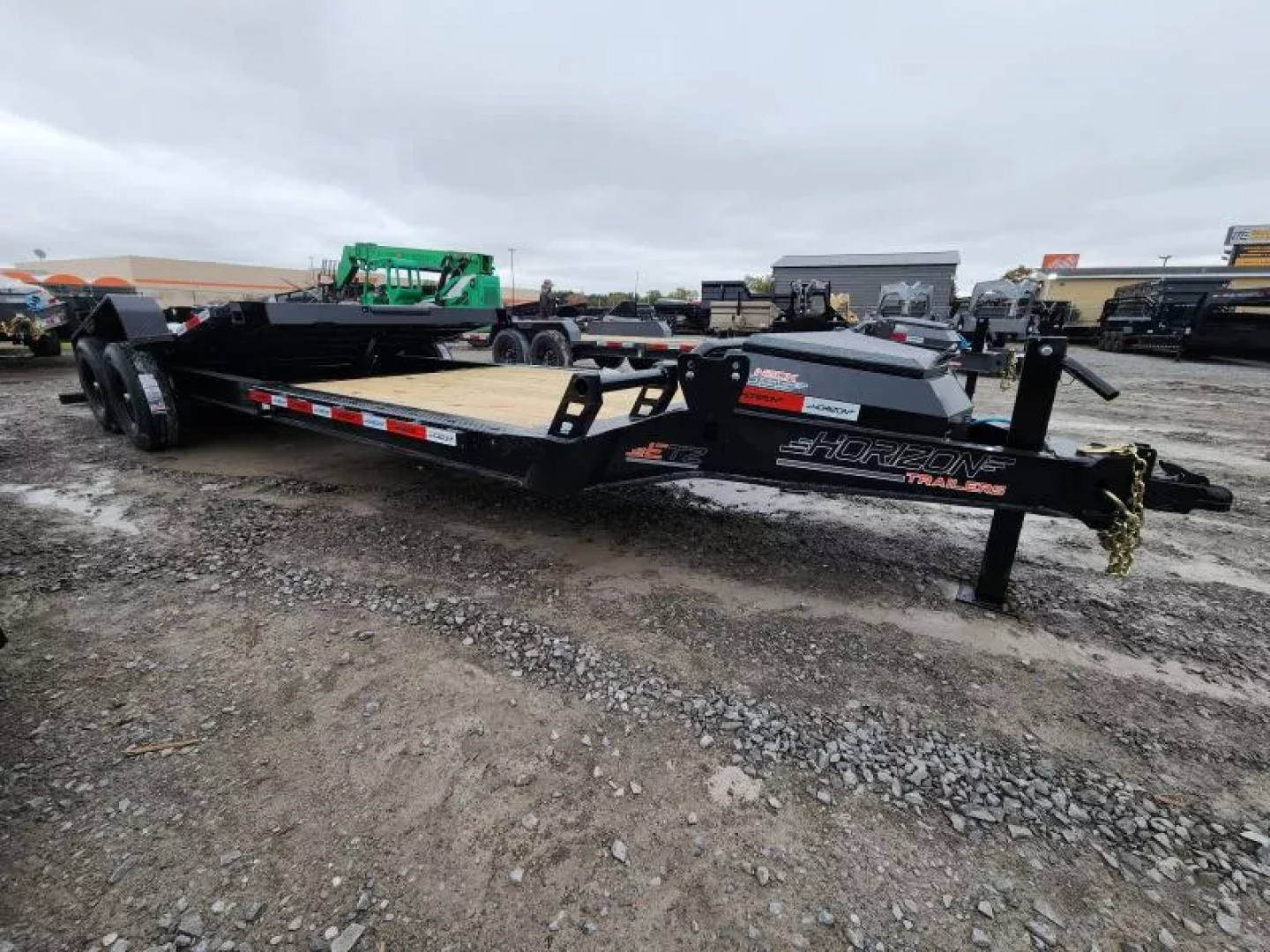 New 2026 Horizon Trailers ETZ 24'X83"X22" BP 7K Tilt Trailer