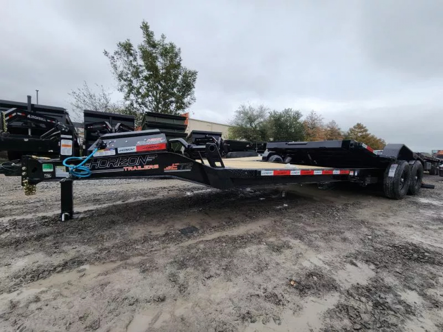 New 2026 Horizon Trailers ETZ 24'X83"X22" BP 7K Tilt Trailer
