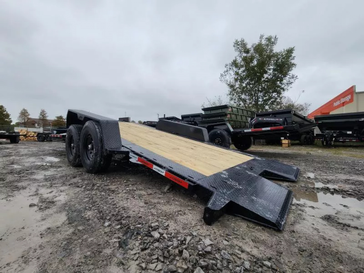 New 2026 Horizon Trailers ETZ 24'X83"X22" BP 7K Tilt Trailer