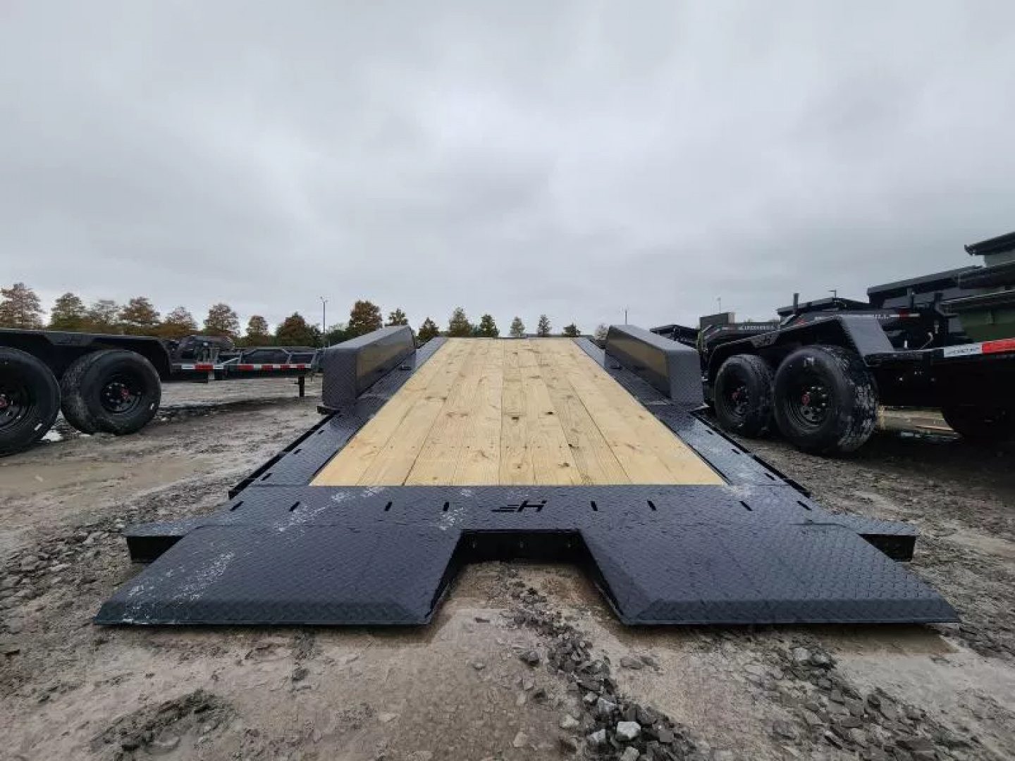 New 2026 Horizon Trailers ETZ 24'X83"X22" BP 7K Tilt Trailer