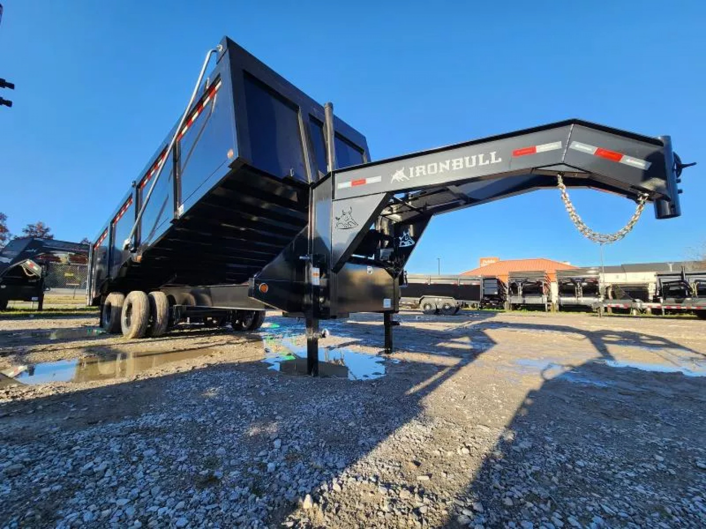 New 2026 Iron Bull DMG Model 8.5x20' With 4' Sides Telescopic 25k Gvwr