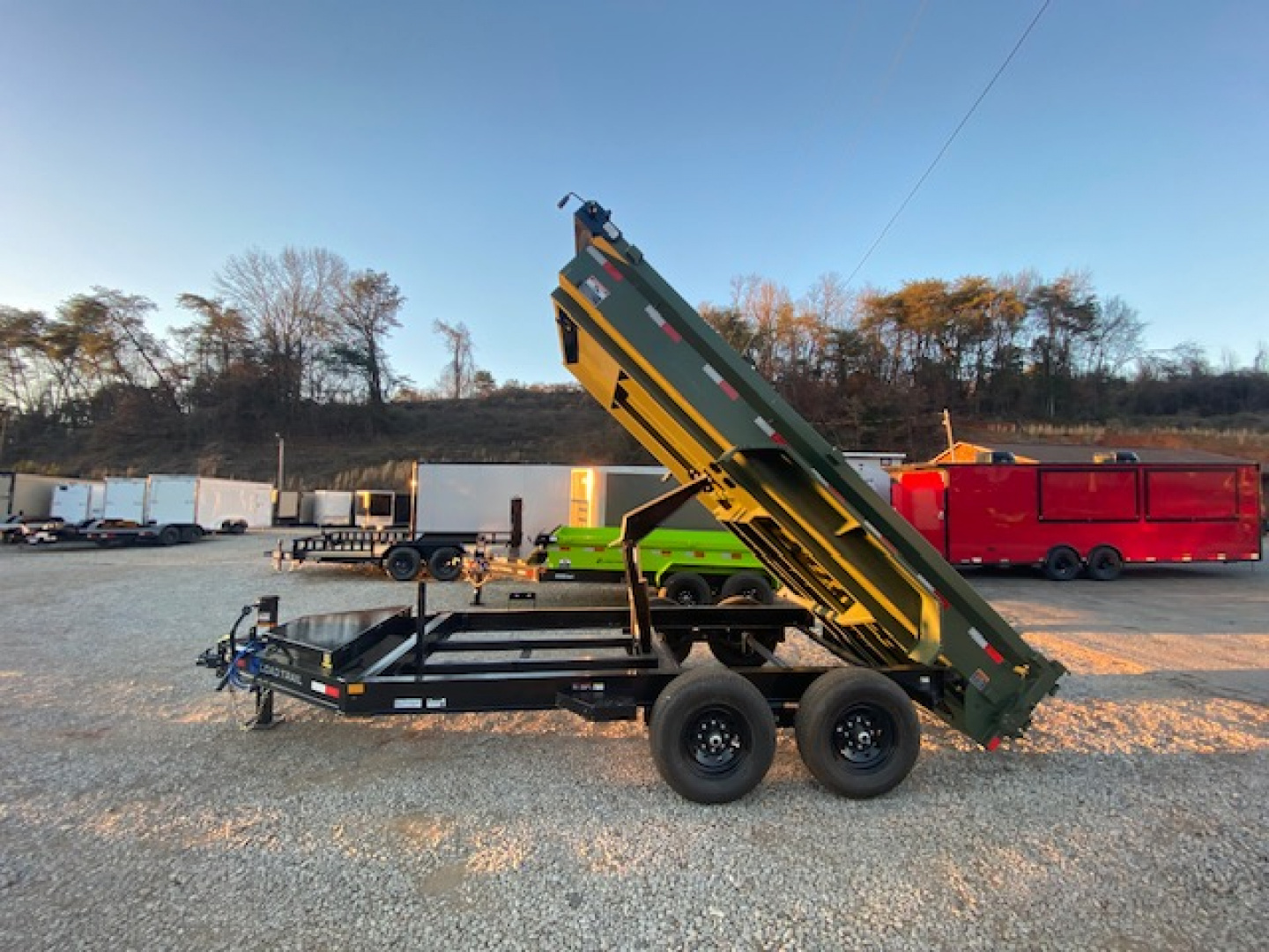 New 2026 Load Trail 7x14 14k 18"sides Dump Trailer