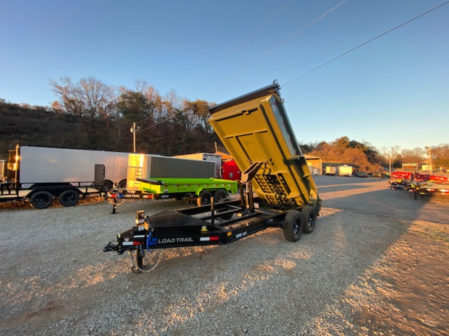 New 2026 Load Trail 7x14 14k 18"sides Dump Trailer