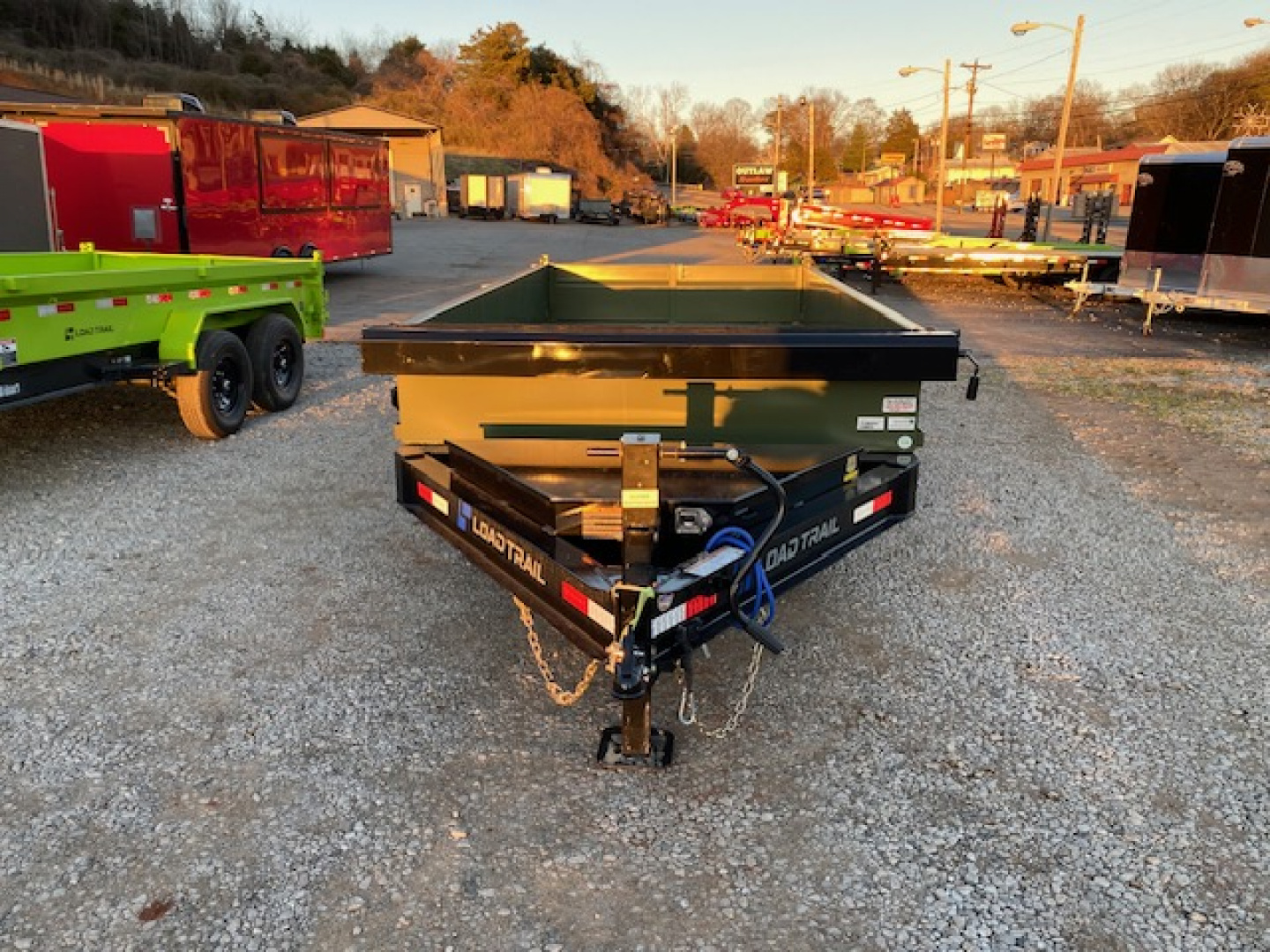 New 2026 Load Trail 7x14 14k 18"sides Dump Trailer