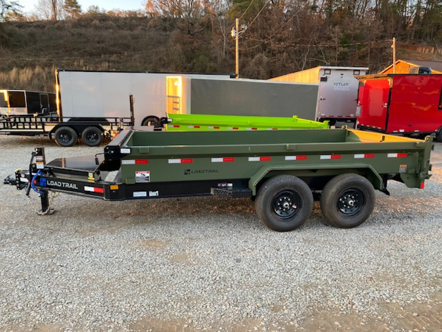 New 2026 Load Trail 7x14 14k 18"sides Dump Trailer