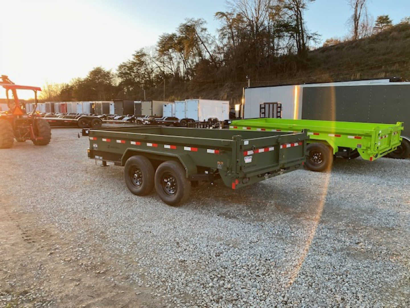 New 2026 Load Trail 7x14 14k 18"sides Dump Trailer