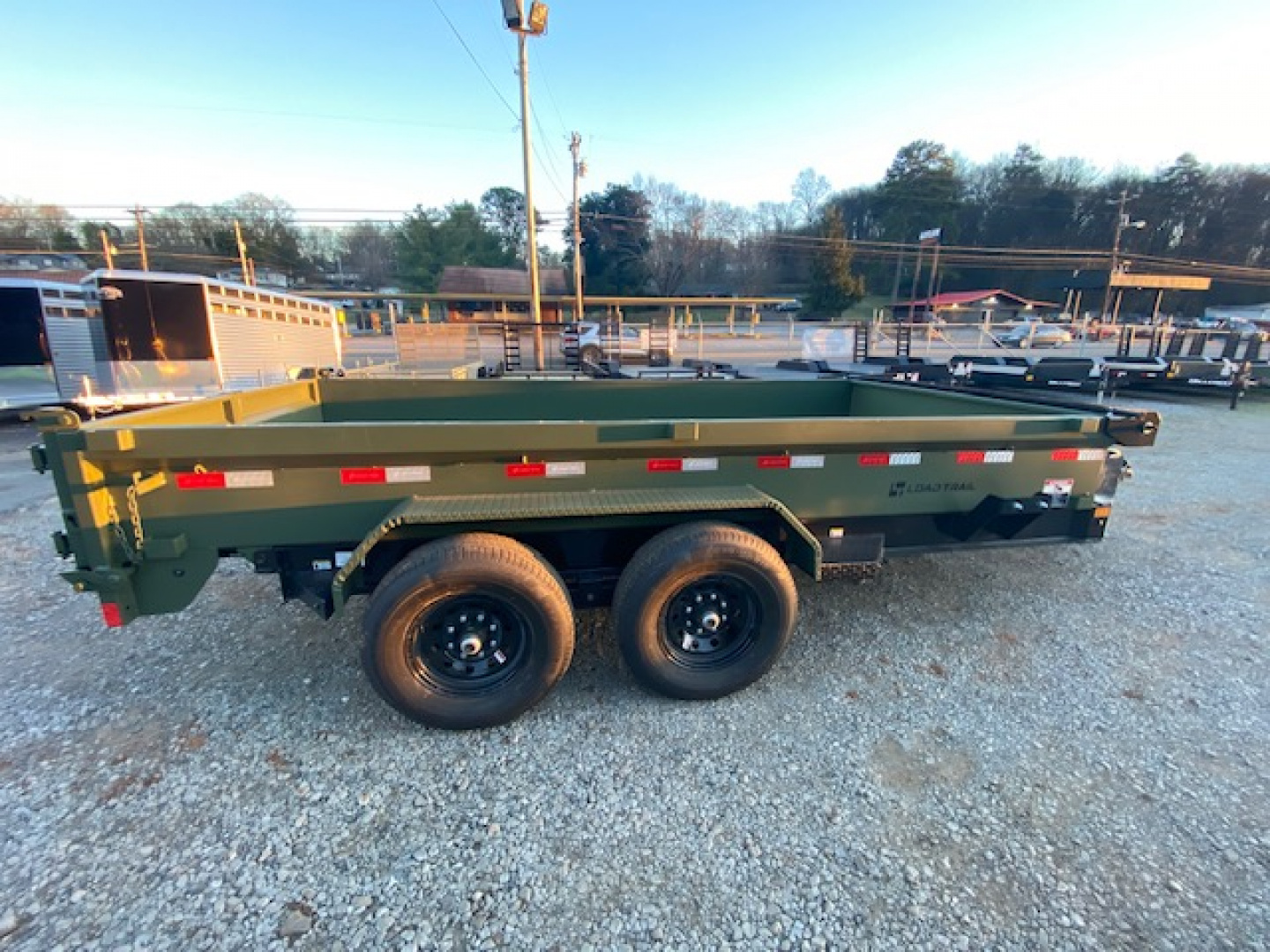 New 2026 Load Trail 7x14 14k 18"sides Dump Trailer