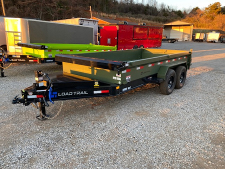 New 2026 Load Trail 7x14 14k 18 sides Dump Trailer