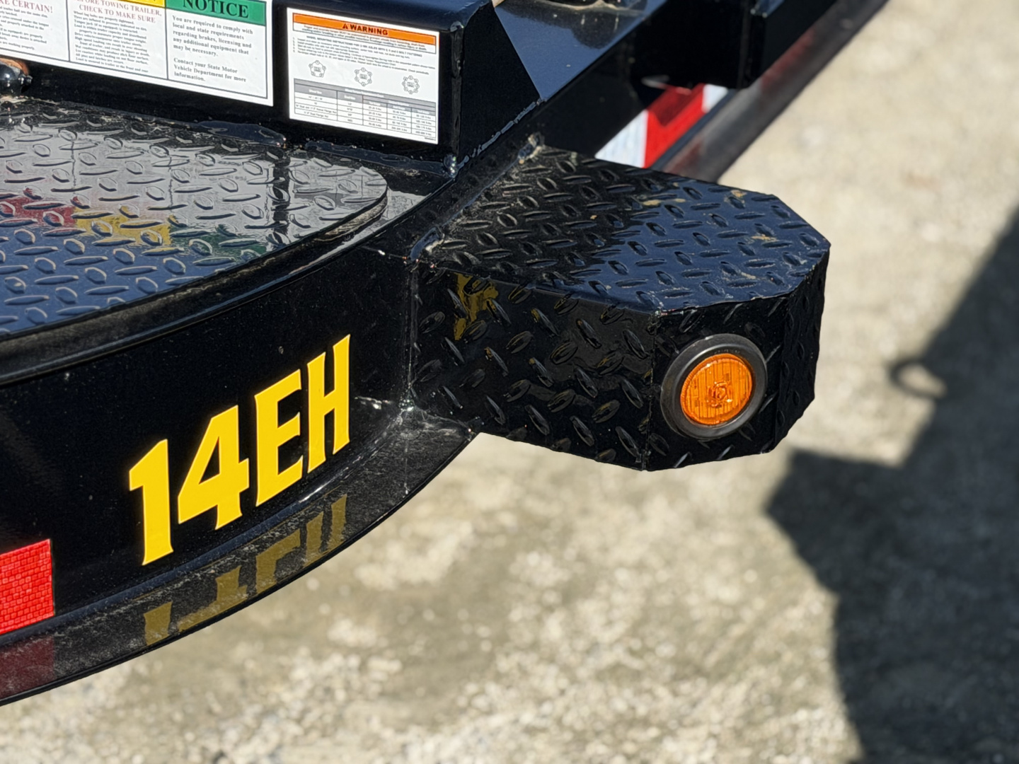 New 2026 Big Tex Trailers 14EH-20D3A-MRBK Equipment Trailer