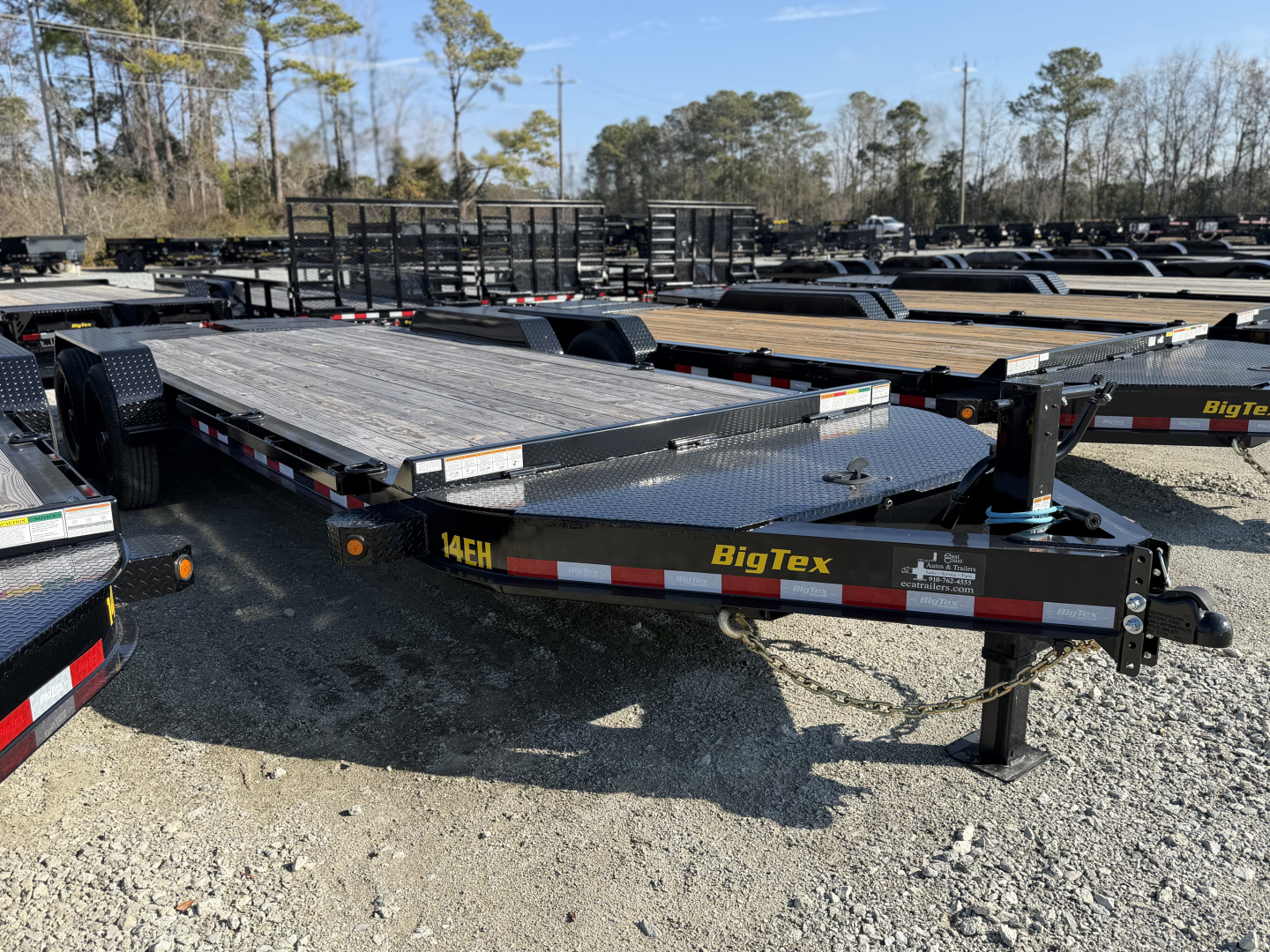 New 2026 Big Tex Trailers 14EH-20D3A-MRBK Equipment Trailer
