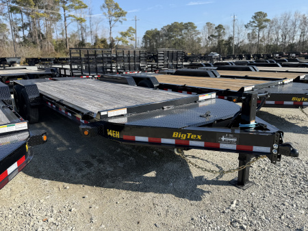 New 2026 Big Tex Trailers 14EH-20D3A-MRBK Equipment Trailer