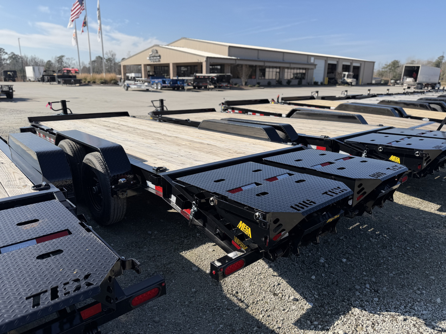 New 2026 Big Tex Trailers 14EH-20D3A-MRBK Equipment Trailer