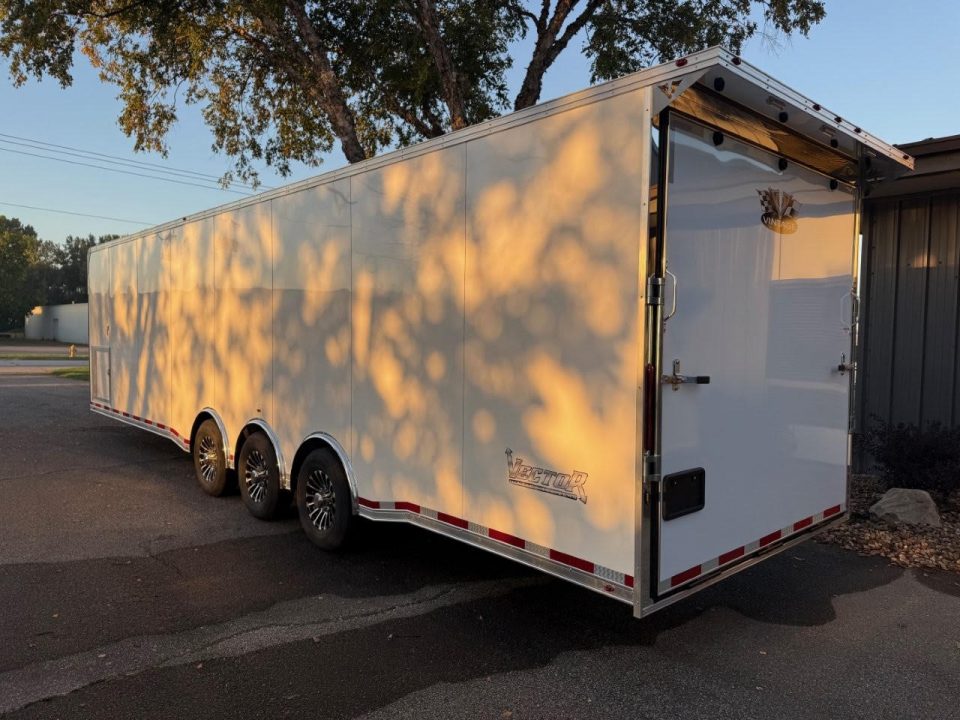 New 2026 Vintage 32’ Tag Race Trailer