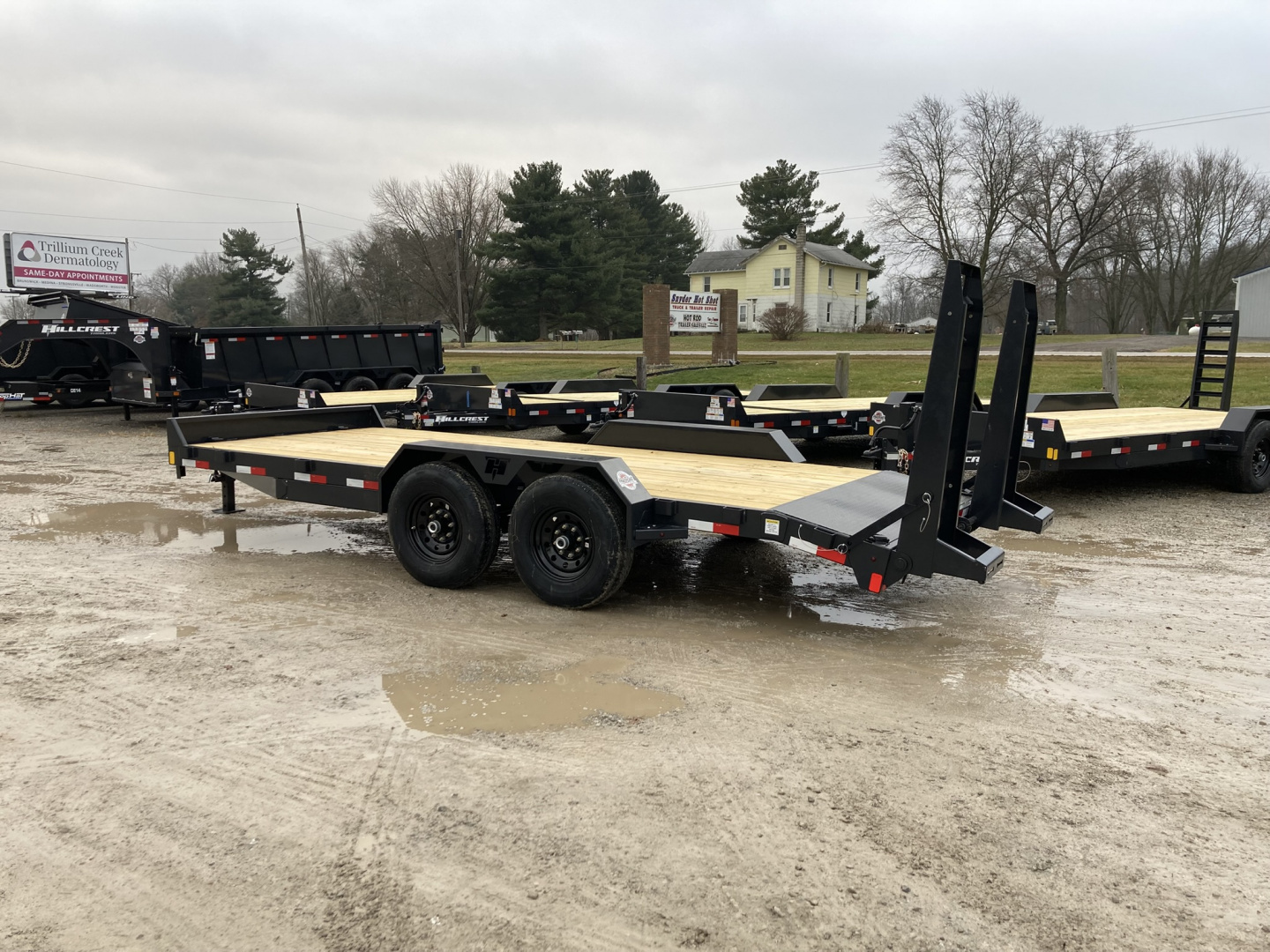 New 2026 Hillcrest 18' Equipment Trailer
