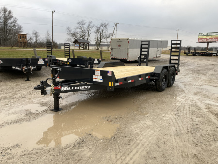 New 2026 Hillcrest 18' Equipment Trailer