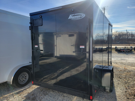 New 2026 Formula Trailers 6x12 Traverse Flat Top V-Nose Cargo / Enclosed Trailer