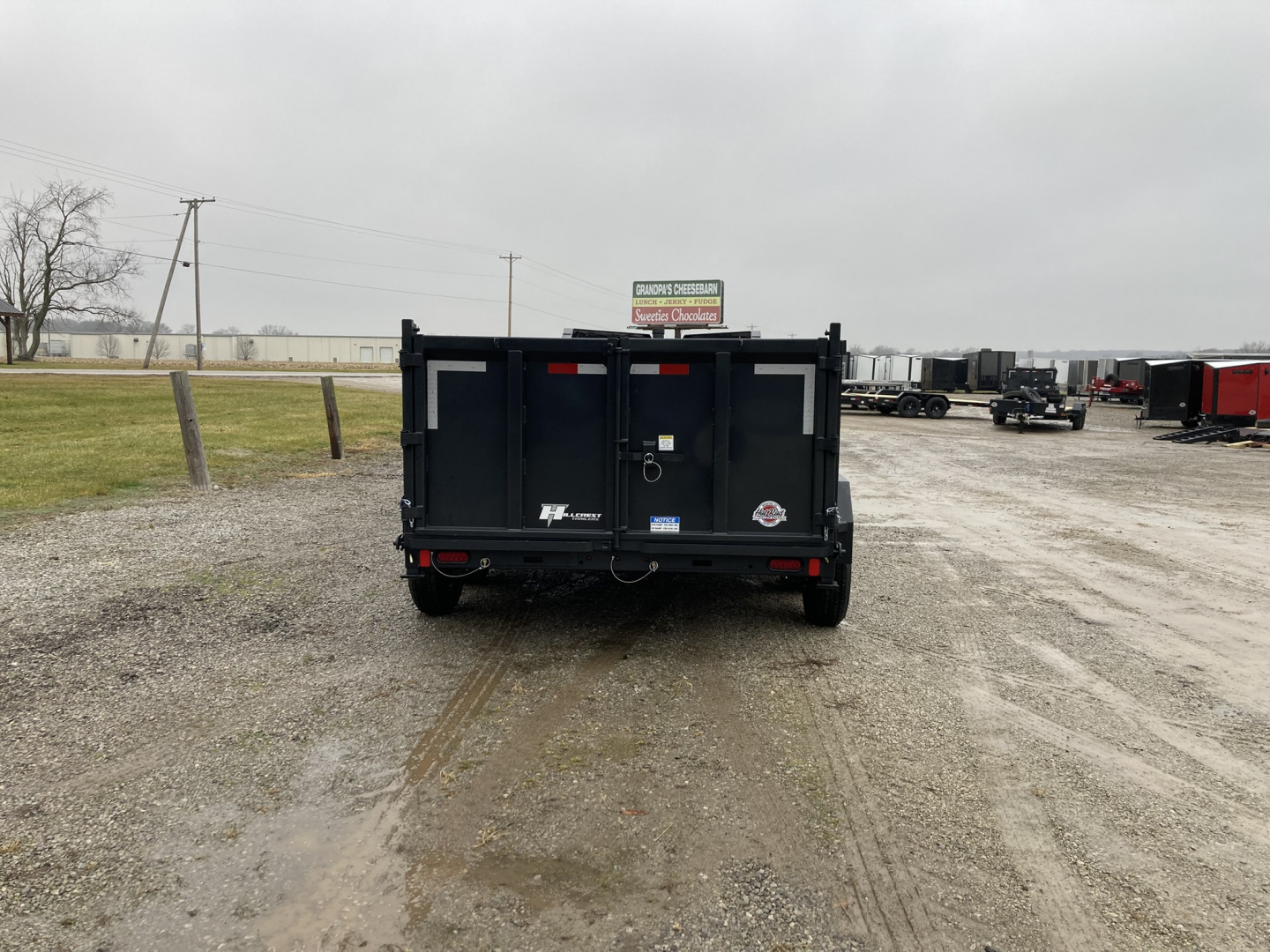New 2026 Hillcrest 16' Gooseneck Dump Trailer