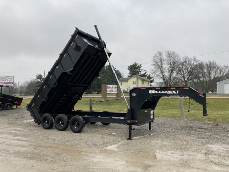 New 2026 Hillcrest 16' Gooseneck Dump Trailer