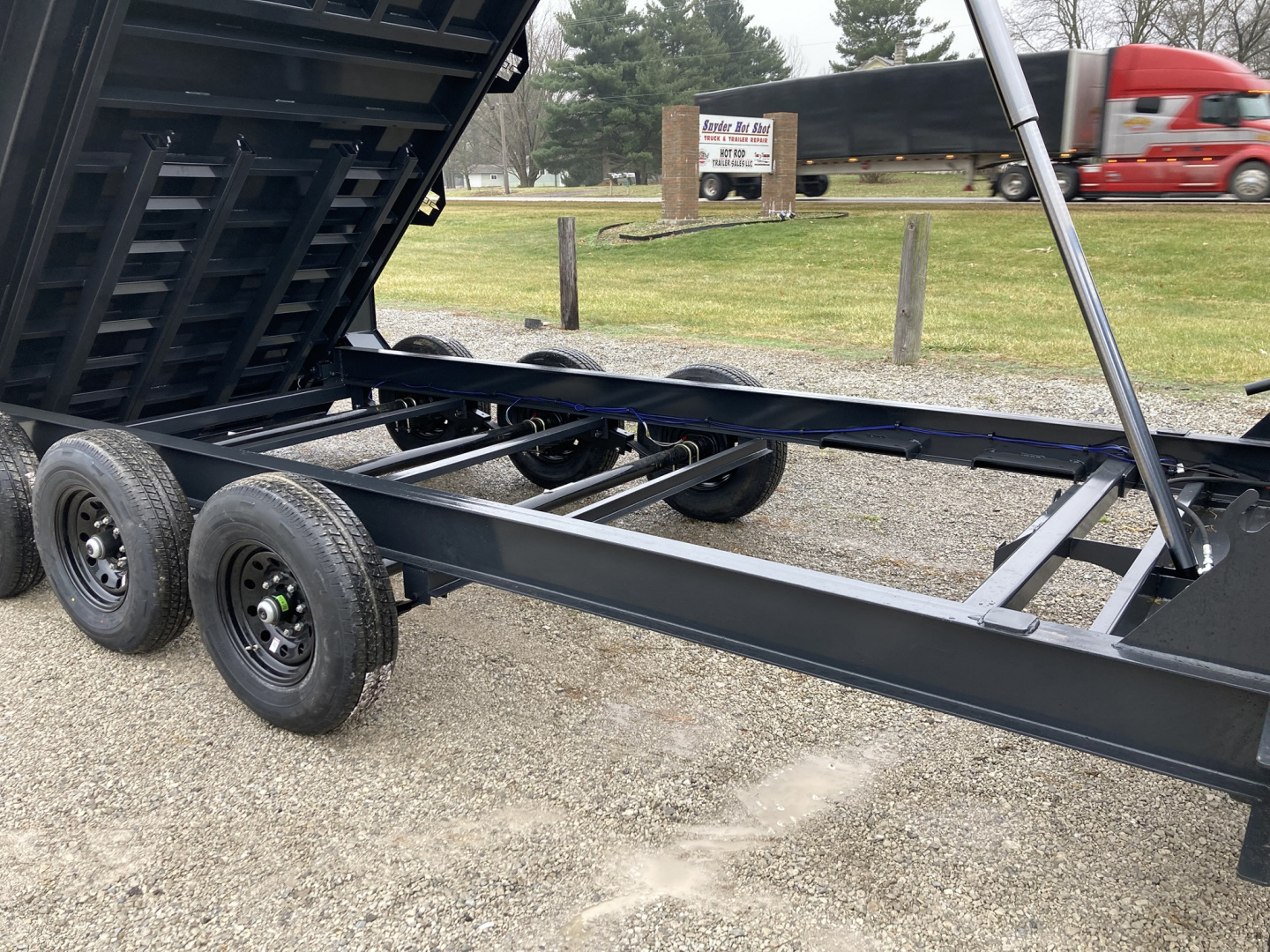 New 2026 Hillcrest 16' Gooseneck Dump Trailer