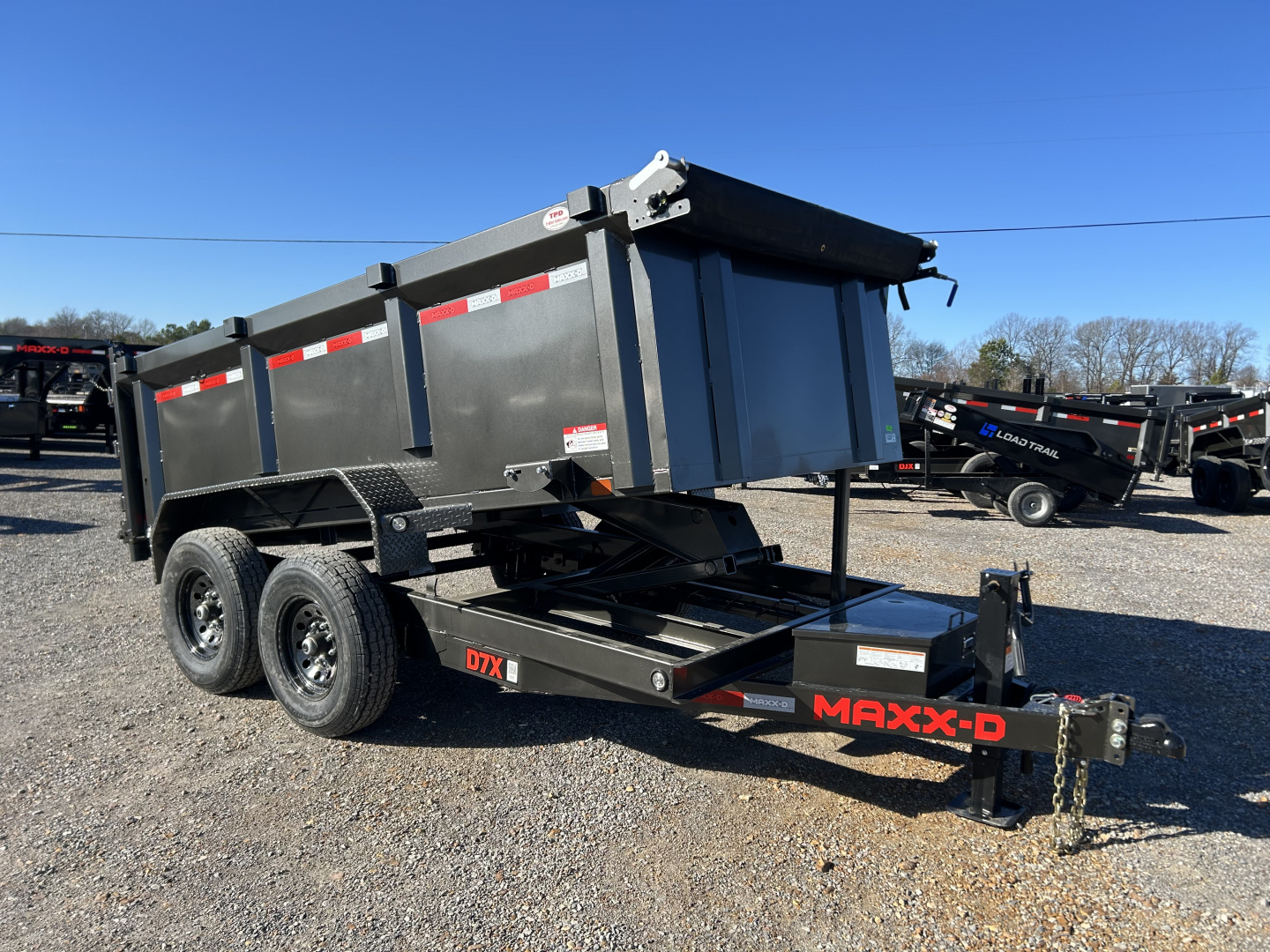 New 2026 MAXXD 72"x12' 14k Dump Trailer