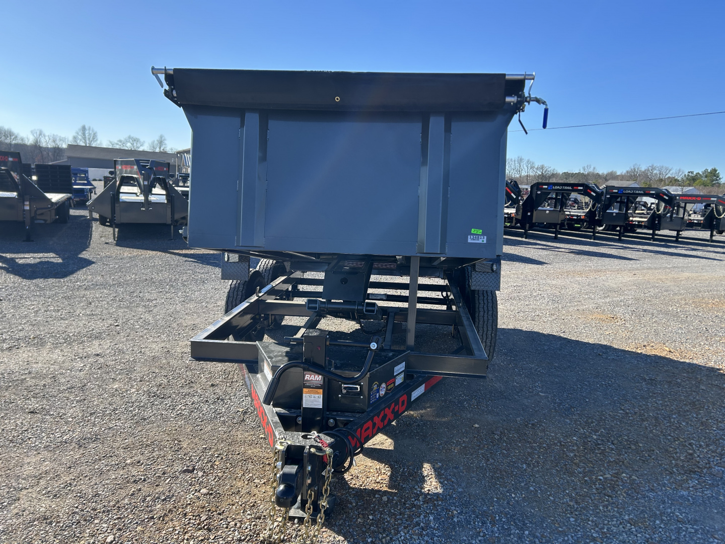 New 2026 MAXXD 72"x12' 14k Dump Trailer