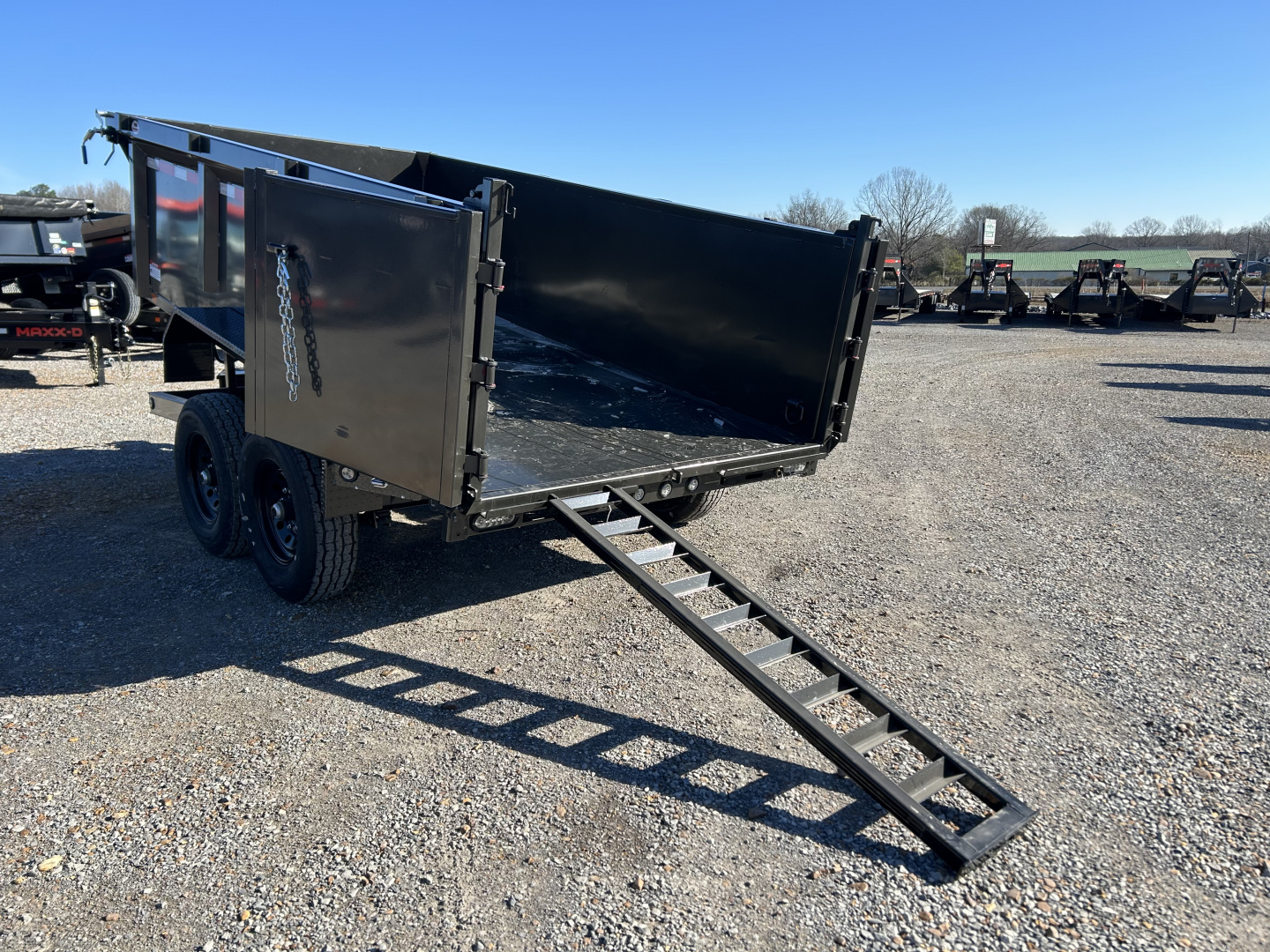 New 2026 MAXXD 72"x12' 14k Dump Trailer
