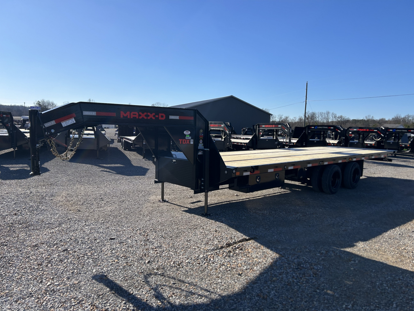 New 2026 MAXXD Gooseneck Trailer | 102" x 28' 30K GVWR