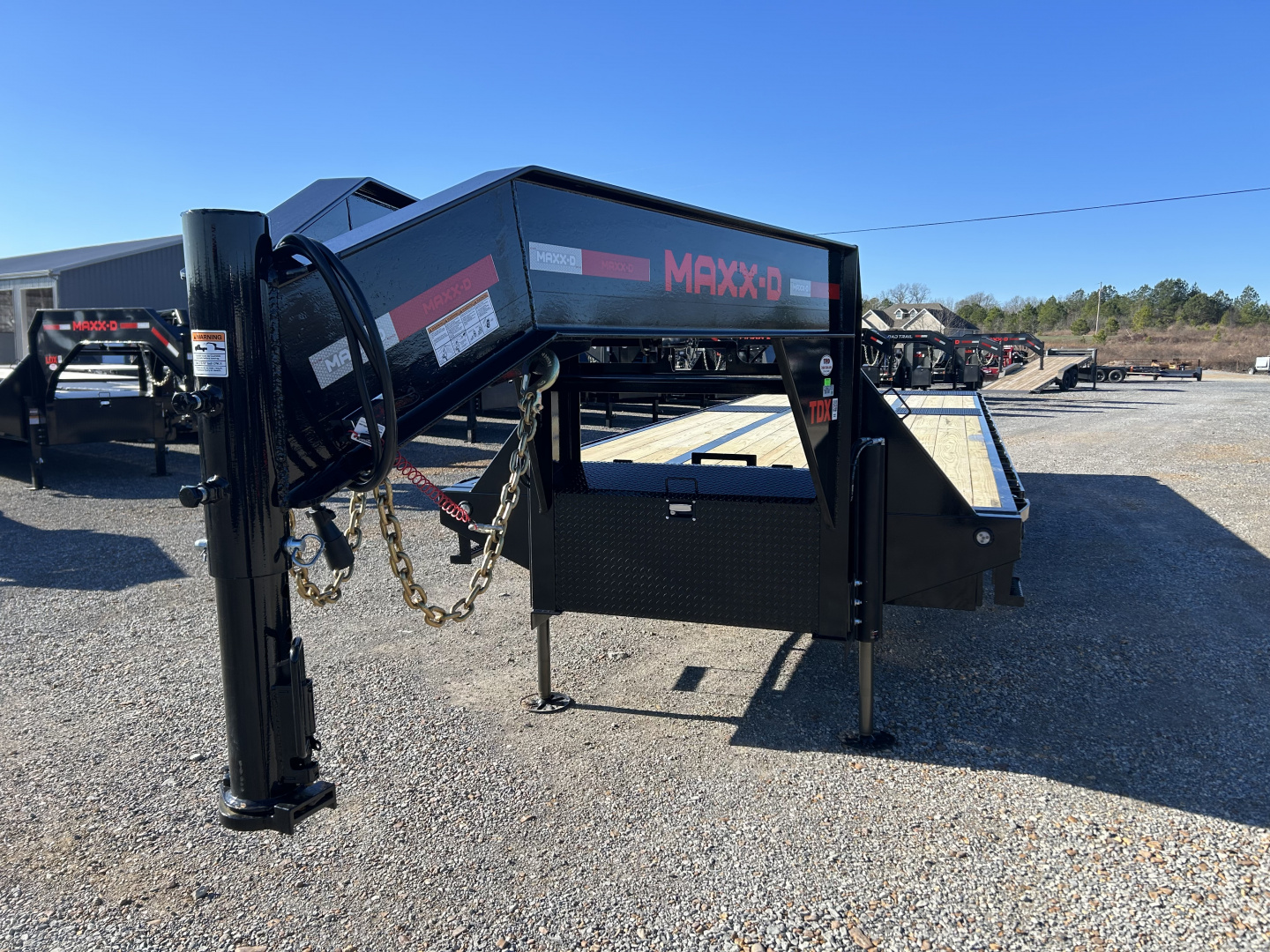 New 2026 MAXXD Gooseneck Trailer | 102" x 28' 30K GVWR