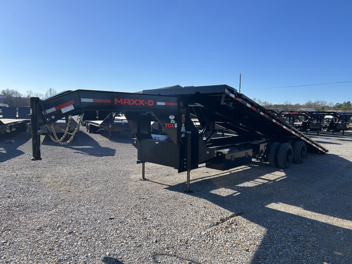 New 2026 MAXXD Gooseneck Trailer | 102" x 28' 30K GVWR