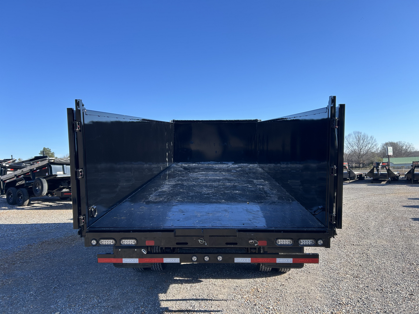 New 2026 MAXXD Gooseneck Dump Trailer | 96" x 20' 25K GVWR