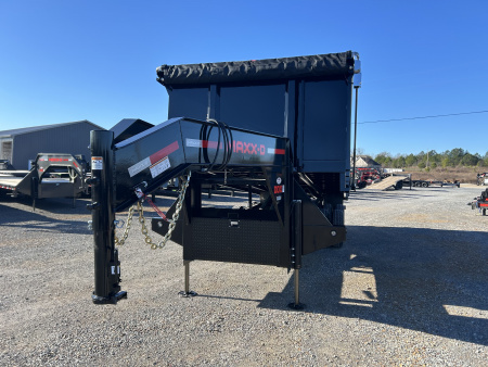 New 2026 MAXXD Gooseneck Dump Trailer | 96" x 20' 25K GVWR