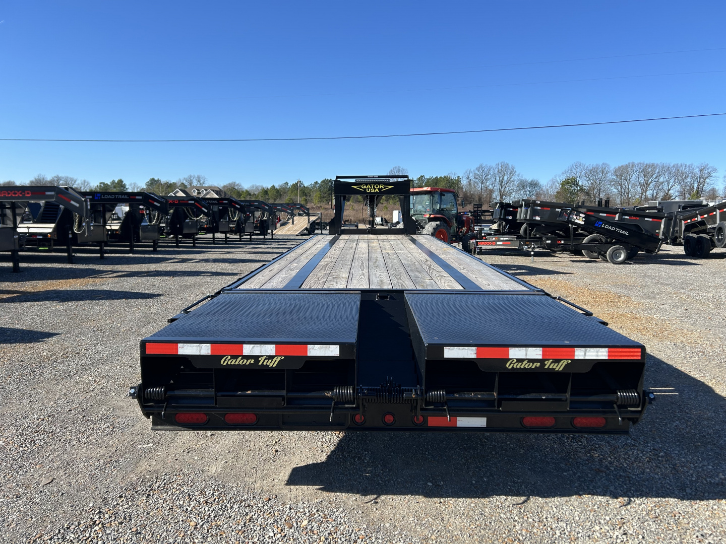Used 2025 Gator 102" x 30' 14k Gooseneck Trailer