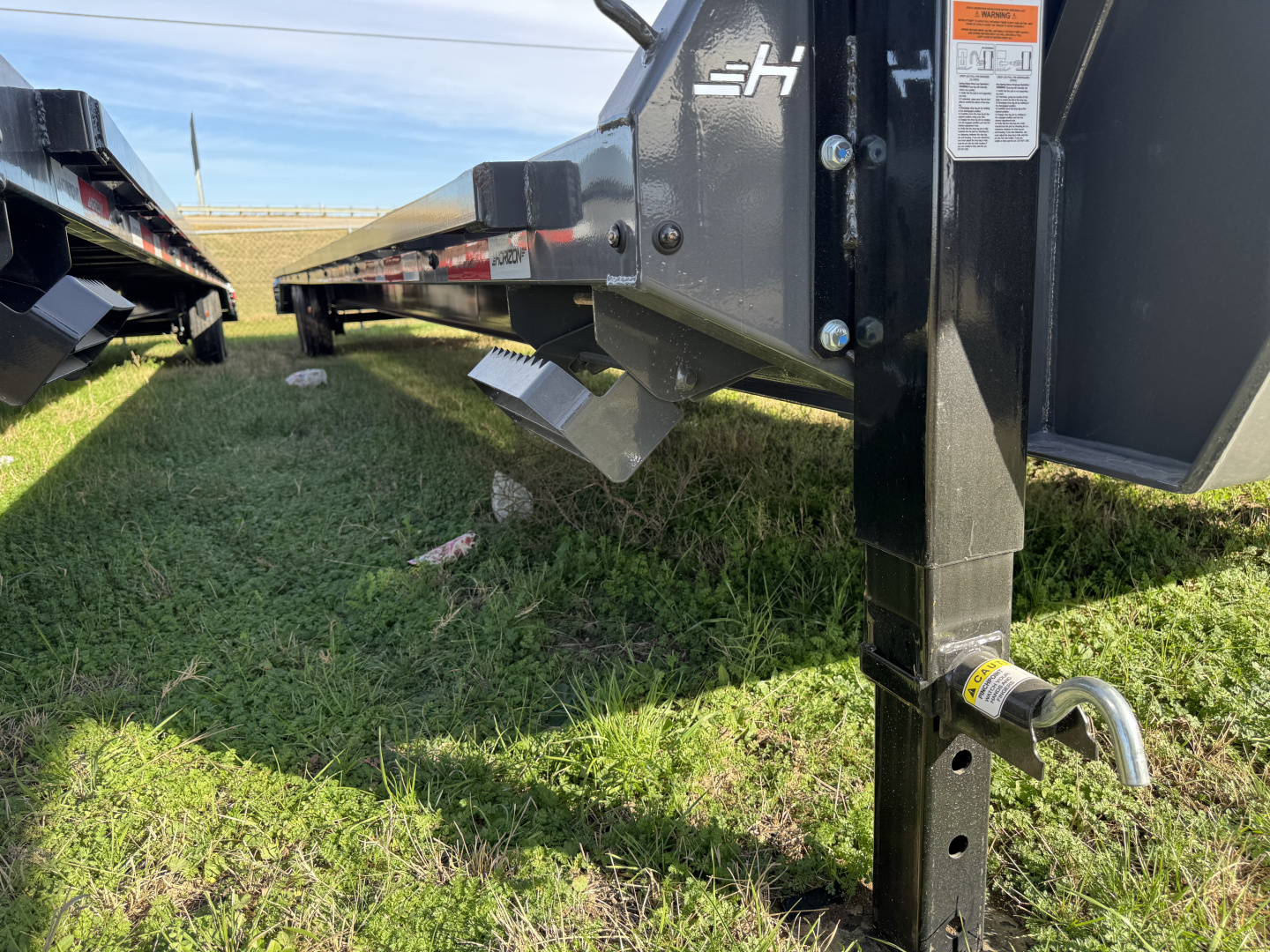 New 2026 Horizon Trailers FTZ 40' Gooseneck Mega Ramps 7k Equipment Trailer