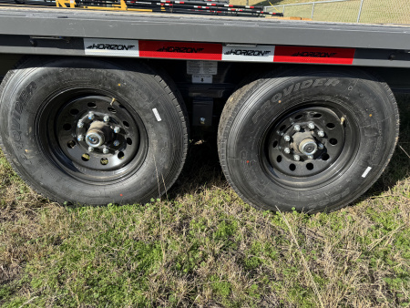 New 2026 Horizon Trailers FTZ 40' Gooseneck Mega Ramps 7k Equipment Trailer