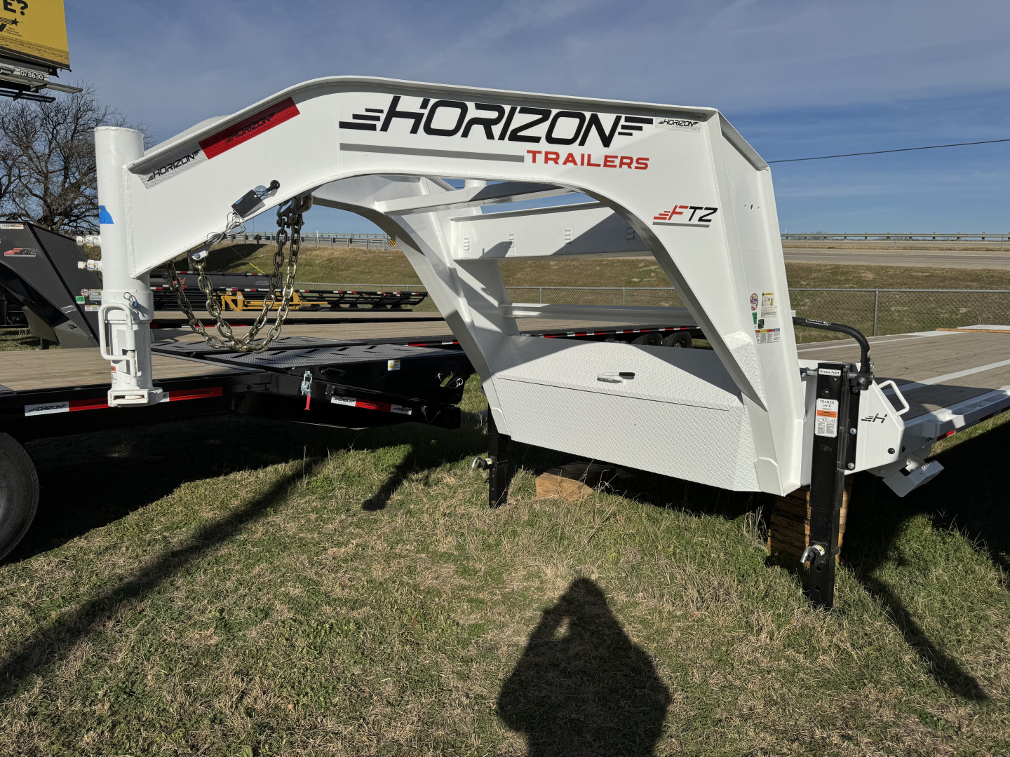 New 2026 Horizon Trailers FTZ 40' Gooseneck Mega Ramps 7k Equipment Trailer