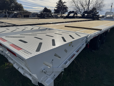 New 2026 Horizon Trailers FTZ 40' Gooseneck Mega Ramps 7k Equipment Trailer