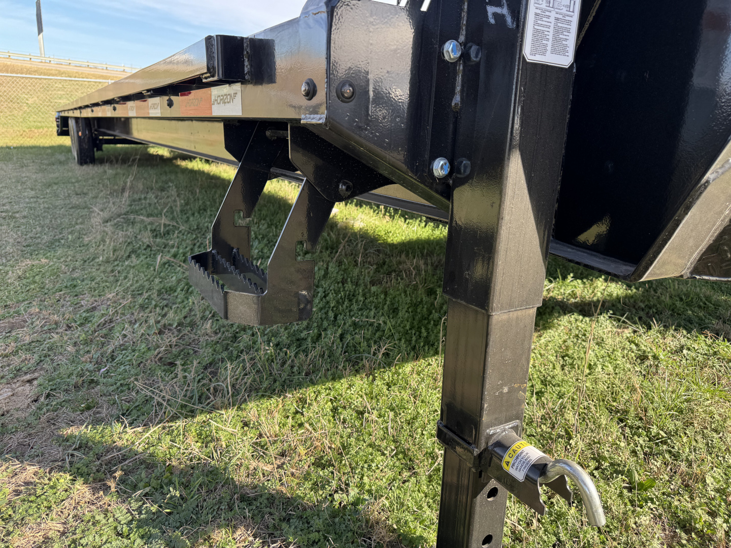 New 2026 Horizon Trailers FTZ 40' Gooseneck Mega Ramps 7k Equipment Trailer