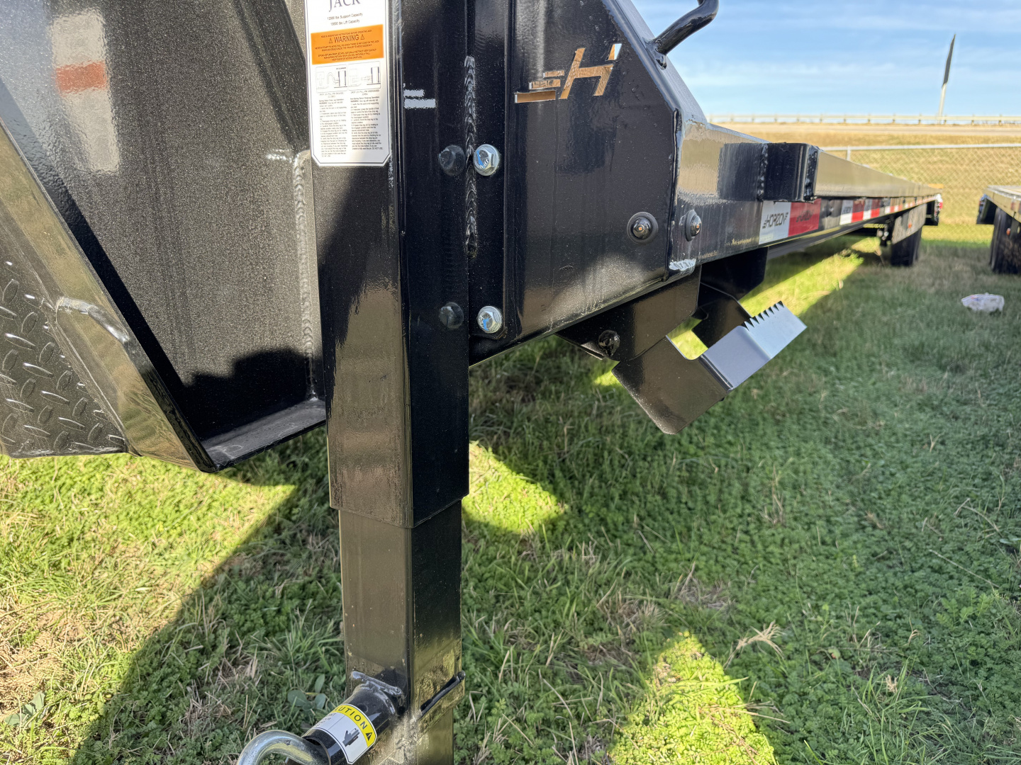 New 2026 Horizon Trailers FTZ 40' Gooseneck Mega Ramps 7k Equipment Trailer