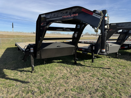 New 2026 Horizon Trailers FTZ 40' Gooseneck Mega Ramps 7k Equipment Trailer