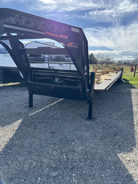 New 2026 Horizon Trailers FTZ 32' Gooseneck Mega Ramps 10K Equipment Trailer