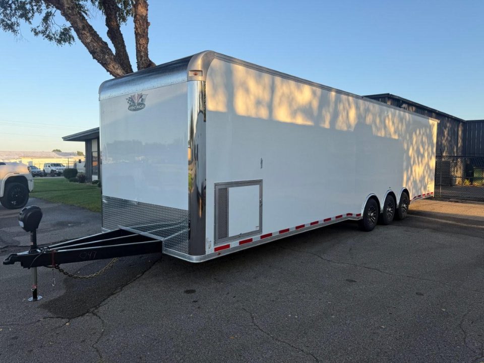 New 2026 Vintage 34’ Tag Race Trailer